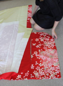 着物のたたみ方　２．５I